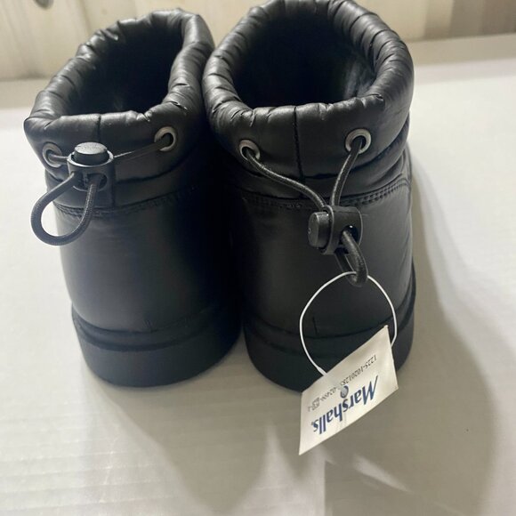 Unionbay Black Waterproof Quilted Ankle Boots |  Never worn | Size 8M - Picture 2 of 5